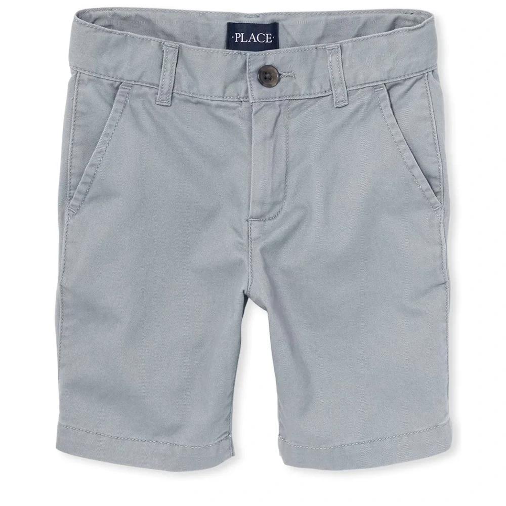 The Children’s Place Boy’s Cotton Gray Shorts Size 14